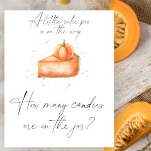 Pumpkin cutie paj - gissa hur många kanaler som Po Poster