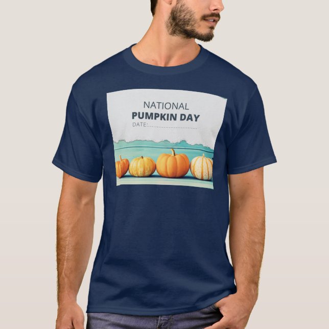 Pumpkin Day T Shirt (Framsida)
