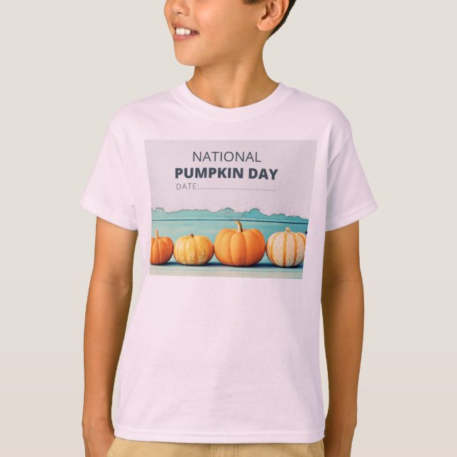 Pumpkin Day T-shirt (Framsida)
