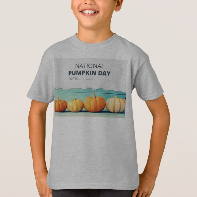 Pumpkin Day T-shirt (Framsida)