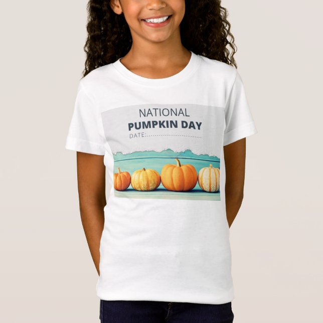 Pumpkin Day T-shirt (Framsida)