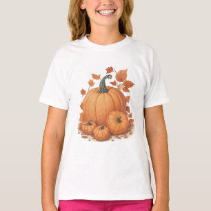PUMPKIN DESIGN. T SHIRT