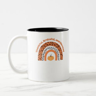 Pumpkin-design Två-Tonad Mugg
