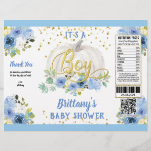 Pumpkin, det är en pojkvän-babyskabinare, Chip-bag Reklamblad