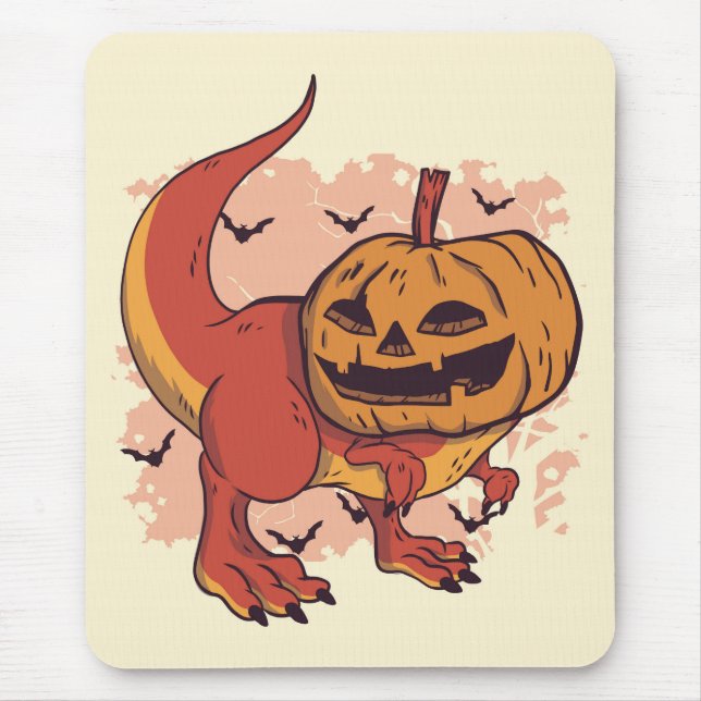 Pumpkin Dinosaur T-Rex Musmatta (Framsidan)