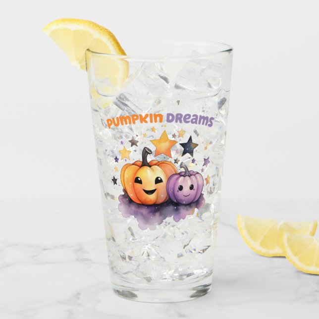 Pumpkin Dreams Glaskopp (Framsida Ice)