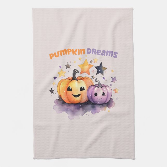 Pumpkin Dreams Kökshandduk (Vertikal)