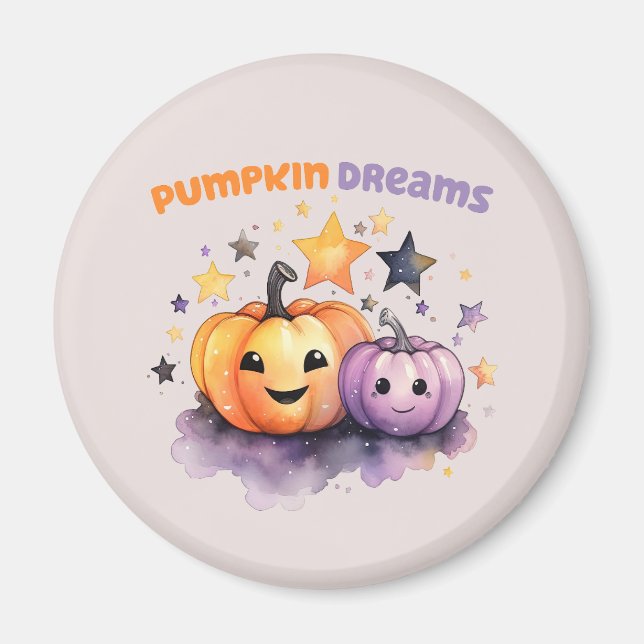 Pumpkin Dreams Magnet (Framsidan)