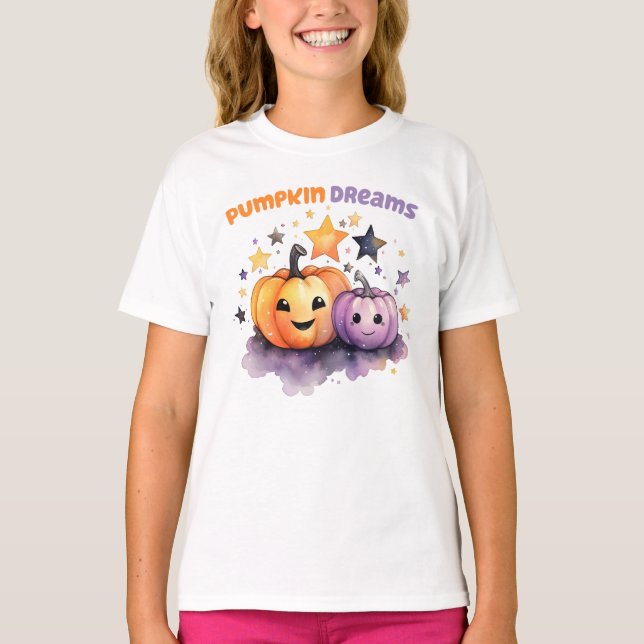 Pumpkin Dreams T Shirt (Framsida)
