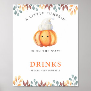Pumpkin - Drinks hjälper dig själv att Poster
