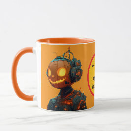 Pumpkin Droid Mugg