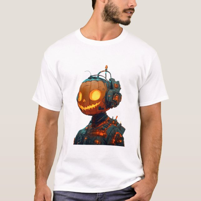 Pumpkin Droids T Shirt (Framsida)