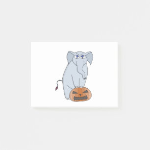 Pumpkin Elephant Post-it Block