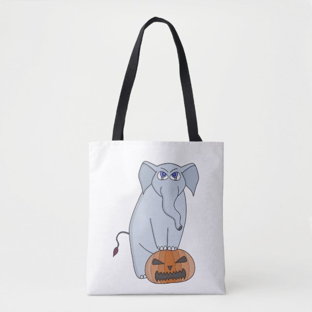 Pumpkin Elephant Tygkasse (Framsida)