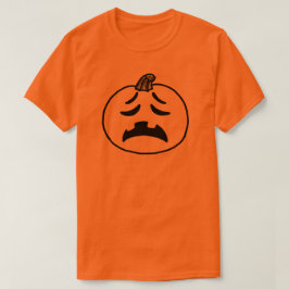 Pumpkin Emoji group costume halloween emoji ansikt T Shirt