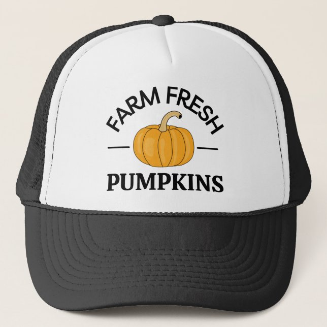 Pumpkin Fall Autumn Keps (Framsida)