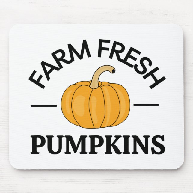 Pumpkin Fall Autumn Musmatta (Framsidan)