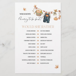 Pumpkin Fall Baby Shower-Mamma