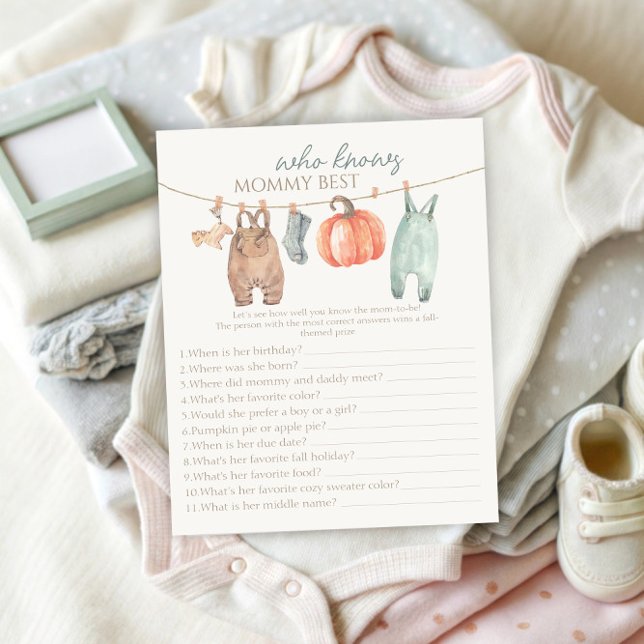 Pumpkin Fall Clothes Boy som känner Mamma bäst (Skapare uppladdad)