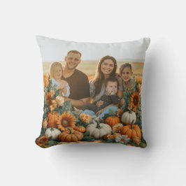 Pumpkin Fall Design för personlig-familjen Kudde