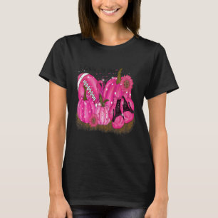 Pumpkin Fall i oktober Vi Bäror Rosa och tittar på T Shirt