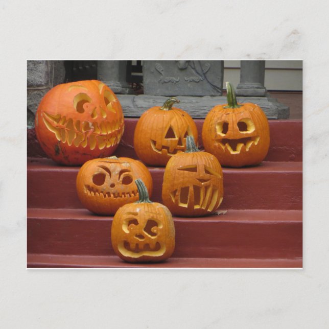 Pumpkin-familjen Vykort (Framsida)