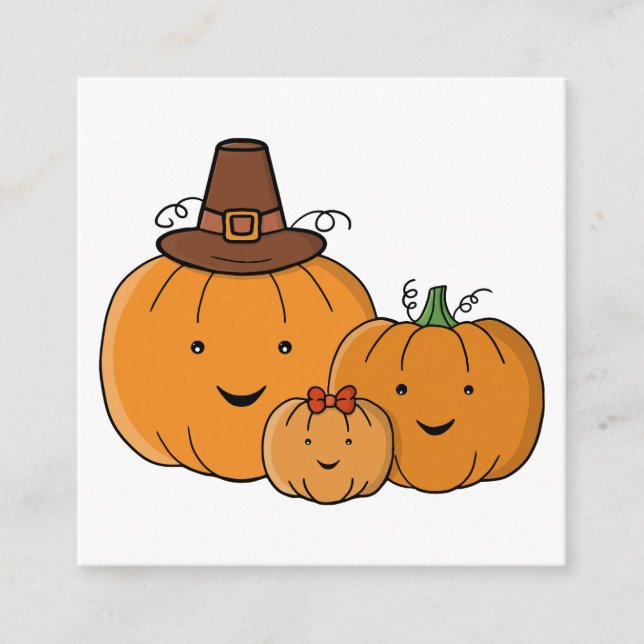 Pumpkin Family Tilläggskort (Framsida)