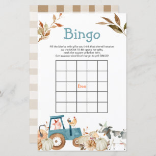 Pumpkin Farm Animal Tractor Blommigt Bingo Games