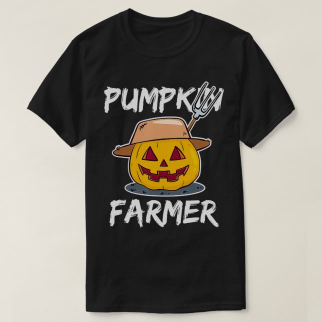 Pumpkin Farmer T Shirt (Design framsida)