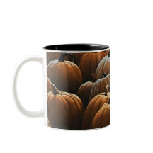 Pumpkin Festival Two-Tone Coffee Mugg