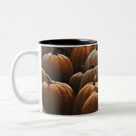 Pumpkin Festival Two-Tone Coffee Mugg