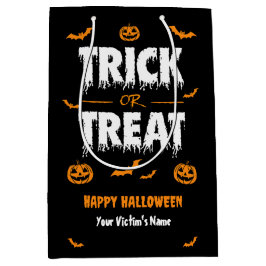 Pumpkin Fladdermus Bus eller godis Mörk