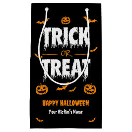 Pumpkin Fladdermus Bus eller godis Mörk