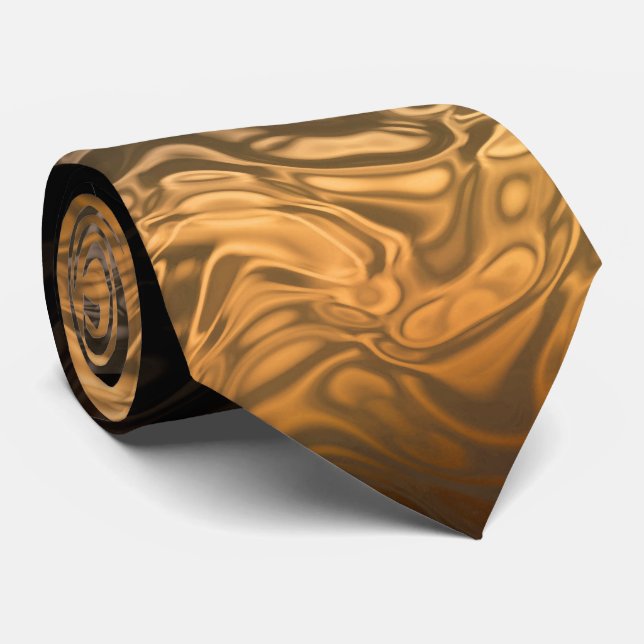 Pumpkin-flamma Tie Slips (Rullad)