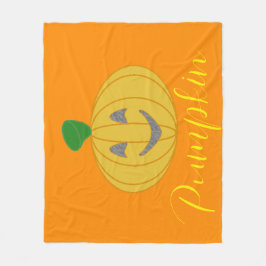 Pumpkin Fleecefilt