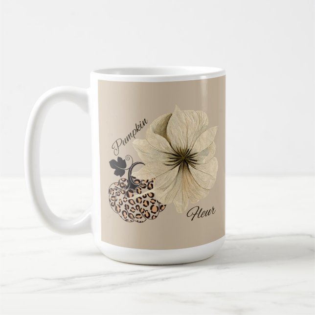 Pumpkin Fleur Kaffemugg (Vänster)