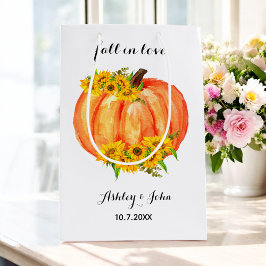 Pumpkin för Fall WedOrange Blommigt