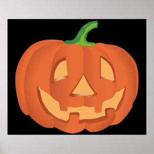 Pumpkin för Halloween 1 Poster