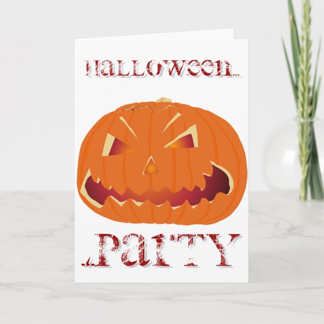 Pumpkin for Halloween 5 Kort (Framsida)
