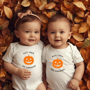 Pumpkin för minimalistisk Boo-besättning - Personl T Shirt