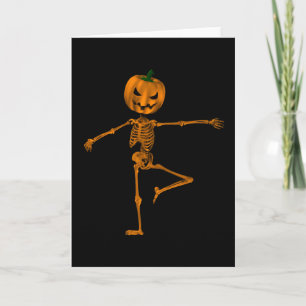 Pumpkin för Retire Ballet Position Kort