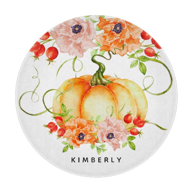 Pumpkin för Watercolor Blommigt (Framsidan)