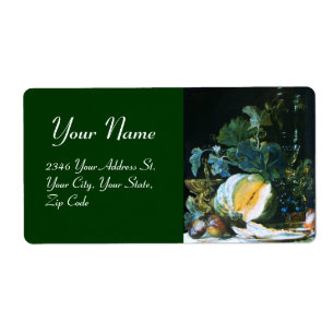 PUMPKIN, FRUKT OCH GLASSWARE-Thanksgiving Fraktsedel