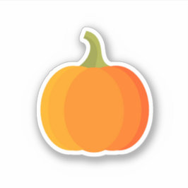Pumpkin Frukt Sticker Klistermärken