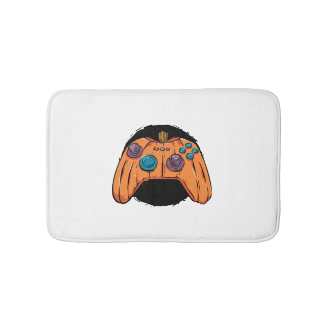 PUMPKIN GAMEPAD HALLOWEEN GAMING BADRUMSMATTA (Framsidan)