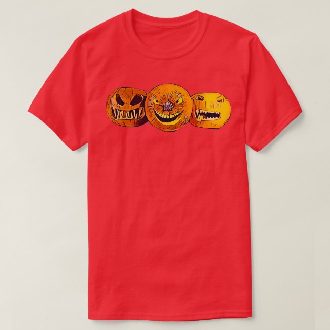 Pumpkin Gang T Shirt (Design framsida)