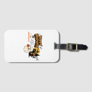 Pumpkin Girl Luggage Tag Bagagebricka