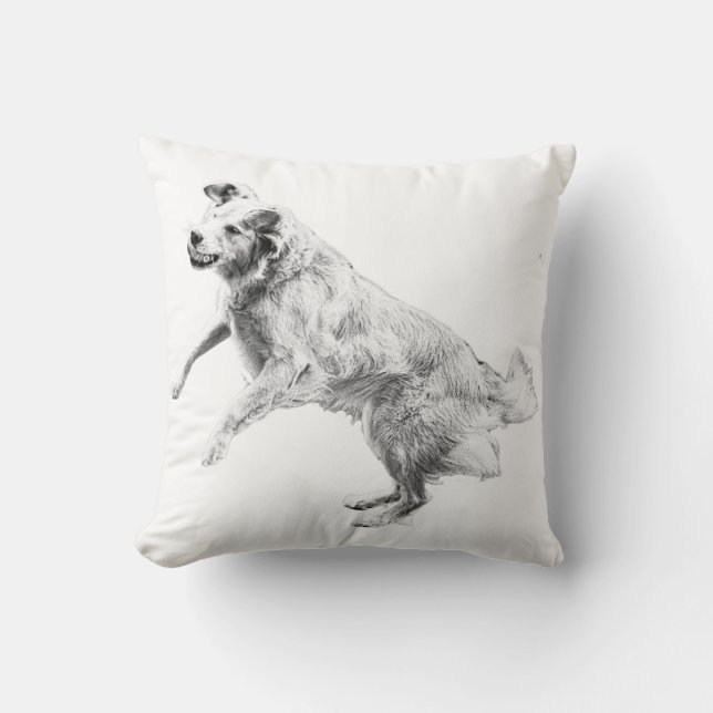 Pumpkin Glow och Leaping Joy Kudde (Framsida)