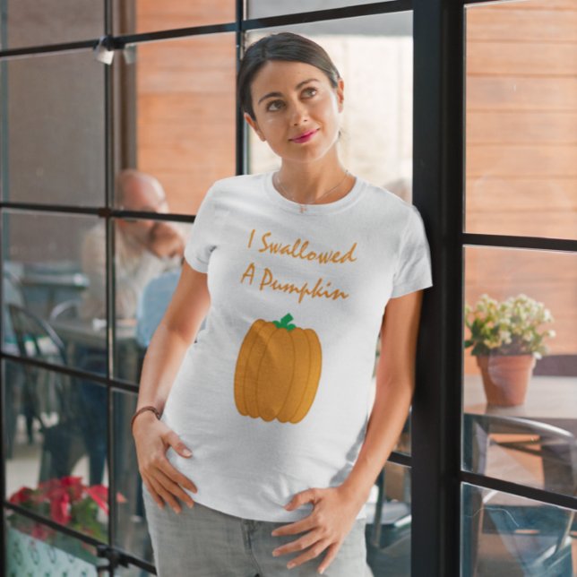 Pumpkin-Gravid T Shirt (Skapare uppladdad)