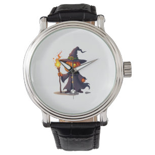 Pumpkin-guiden - Magic Halloween Sorcerer Tee Armbandsur